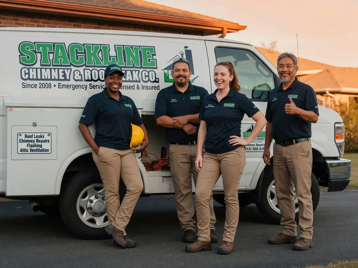 Chimney flashing repair company in Potsdam, OH